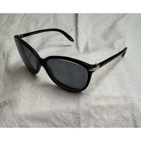 Ralph Lauren RA5160 501/11 Black‎ Gray Oval Sunglasses 57-17-135 3N, FRAMES ONLY - Picture 1 of 8